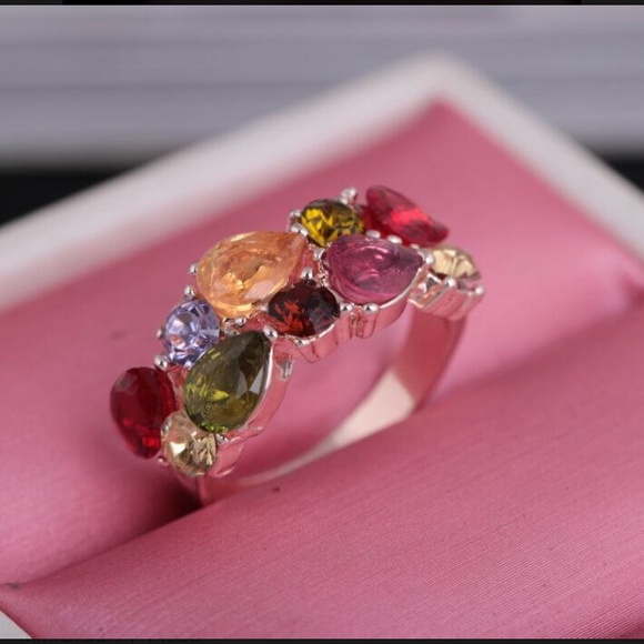 Last one Luxury gold plated Mona lisa ring - Picture 4 of 7